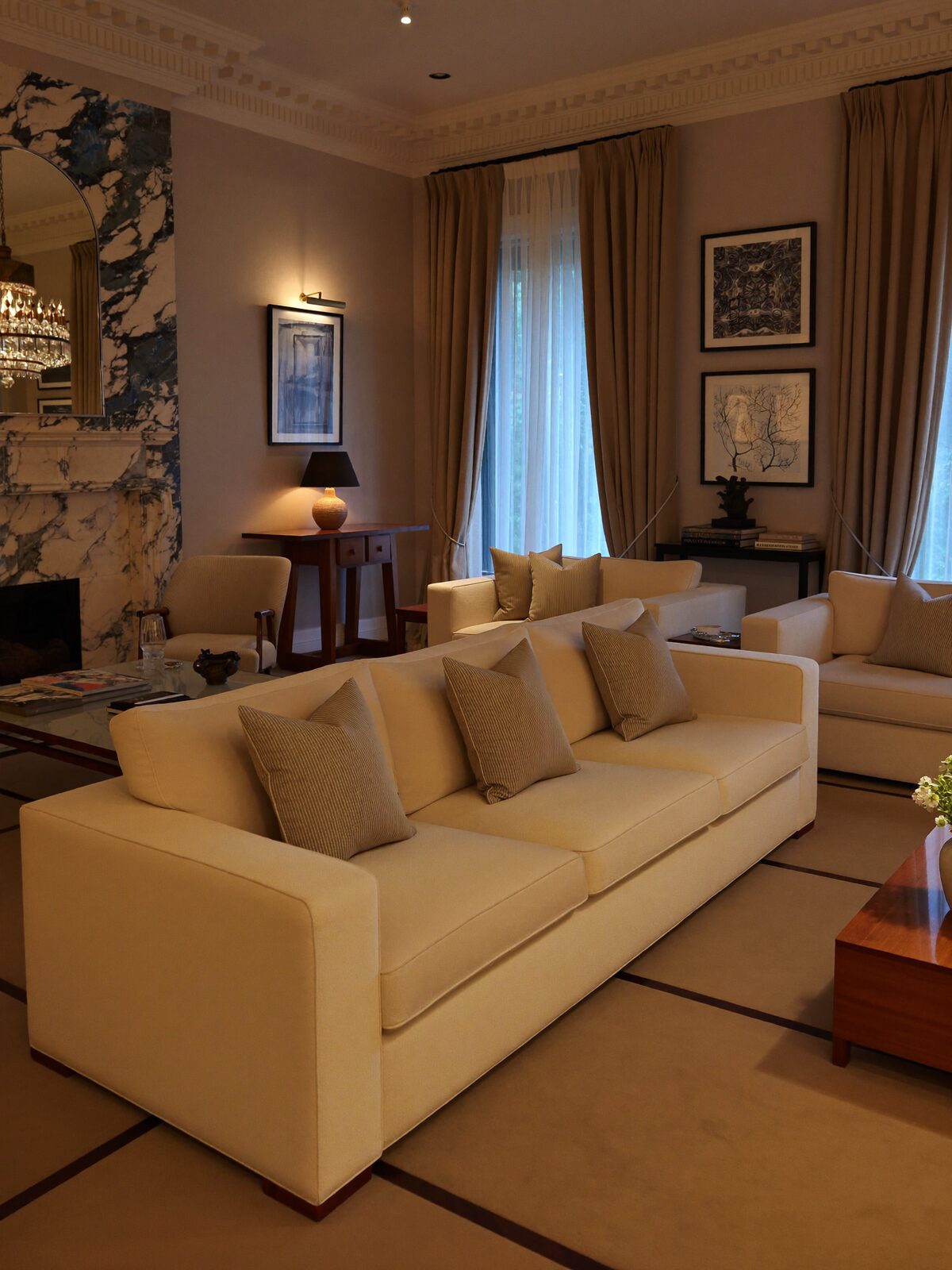 Perfectly kept luxury interior